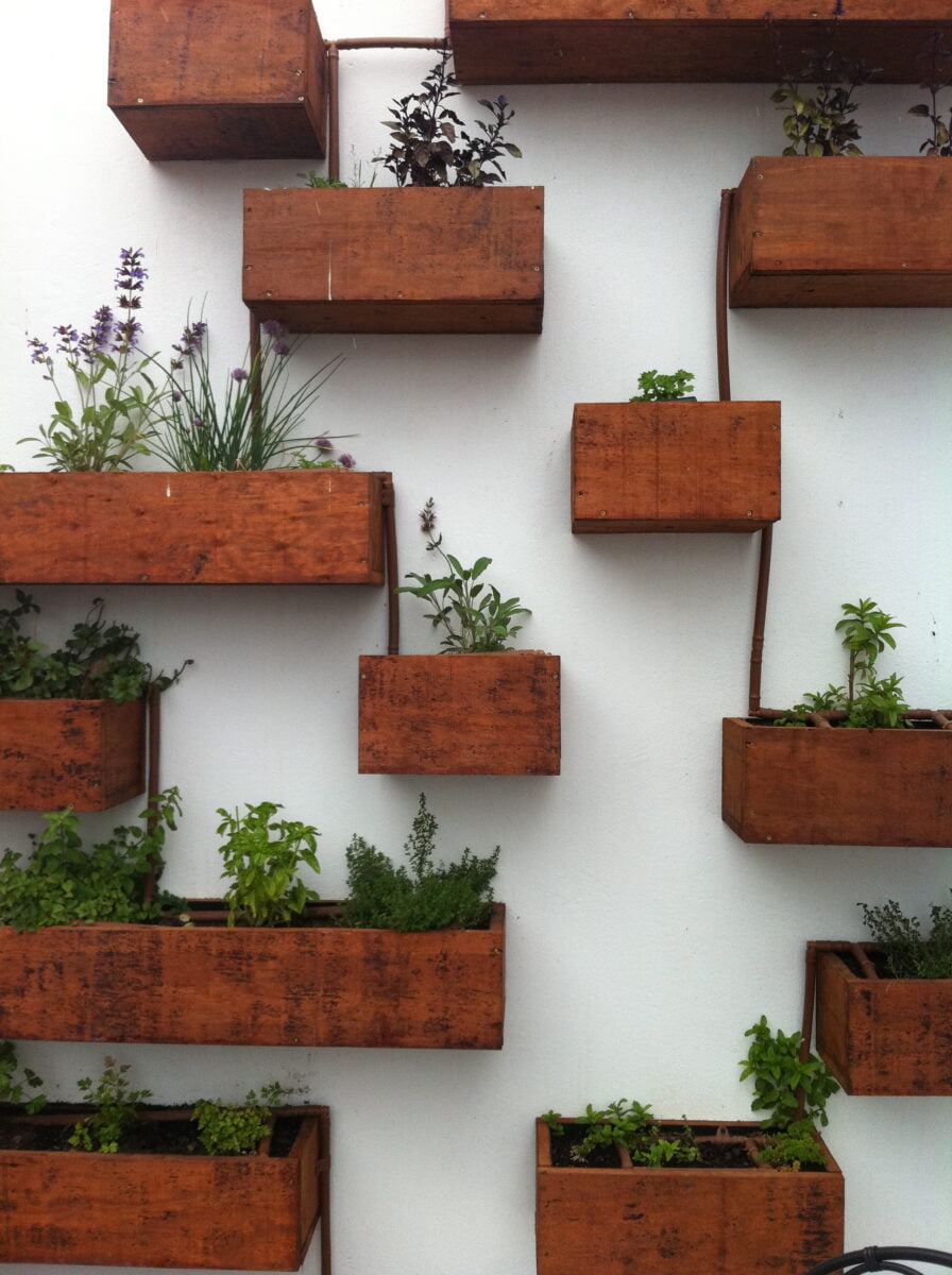 Herb wall planter information