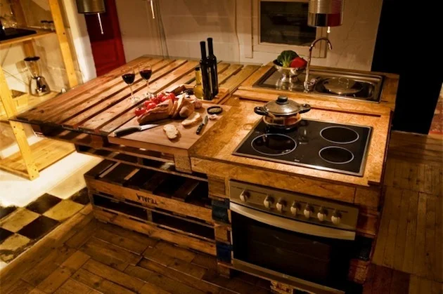 kitchen-island-from-pallet