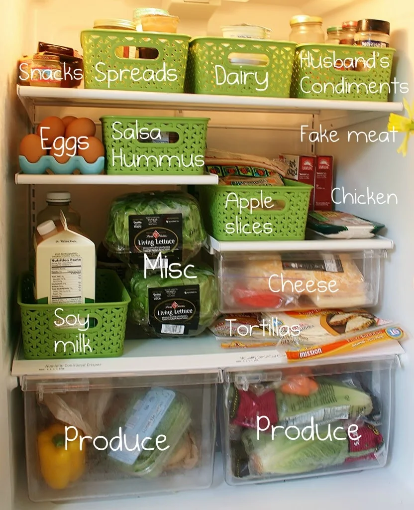organized+fridge