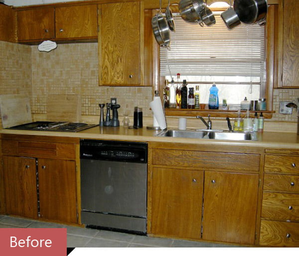 before kitchen remodeling